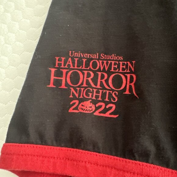 Halloween Horror Nights T-Shirt 2XL Black Universal Studio Screamers 2022 - Picture 9 of 9